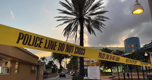 阵亡将士纪念日当天，佛罗里达州警方在拥挤的海滩上搜寻3名枪手，他们打伤了9人